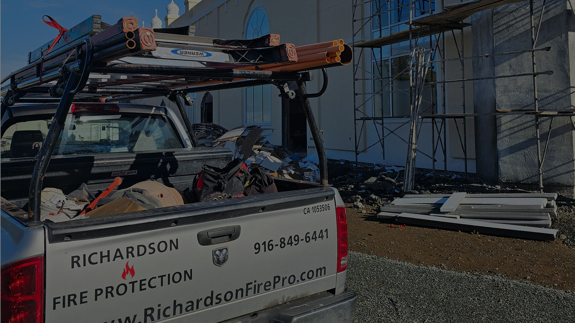 Richardson Fire Protection service truck